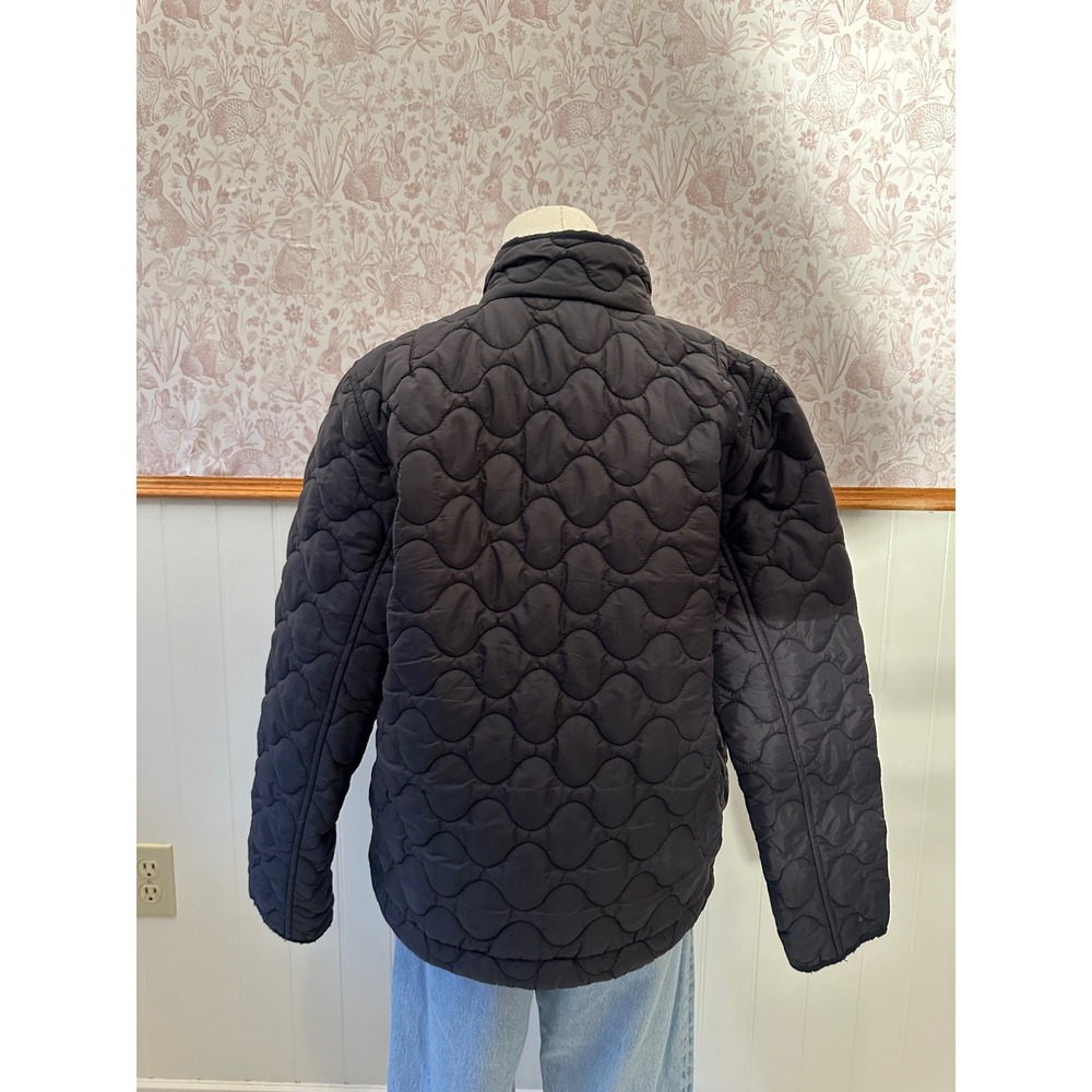 Vintage GAP 2004 Black Quilted Jacket – Size Large - Picture 6 of 8